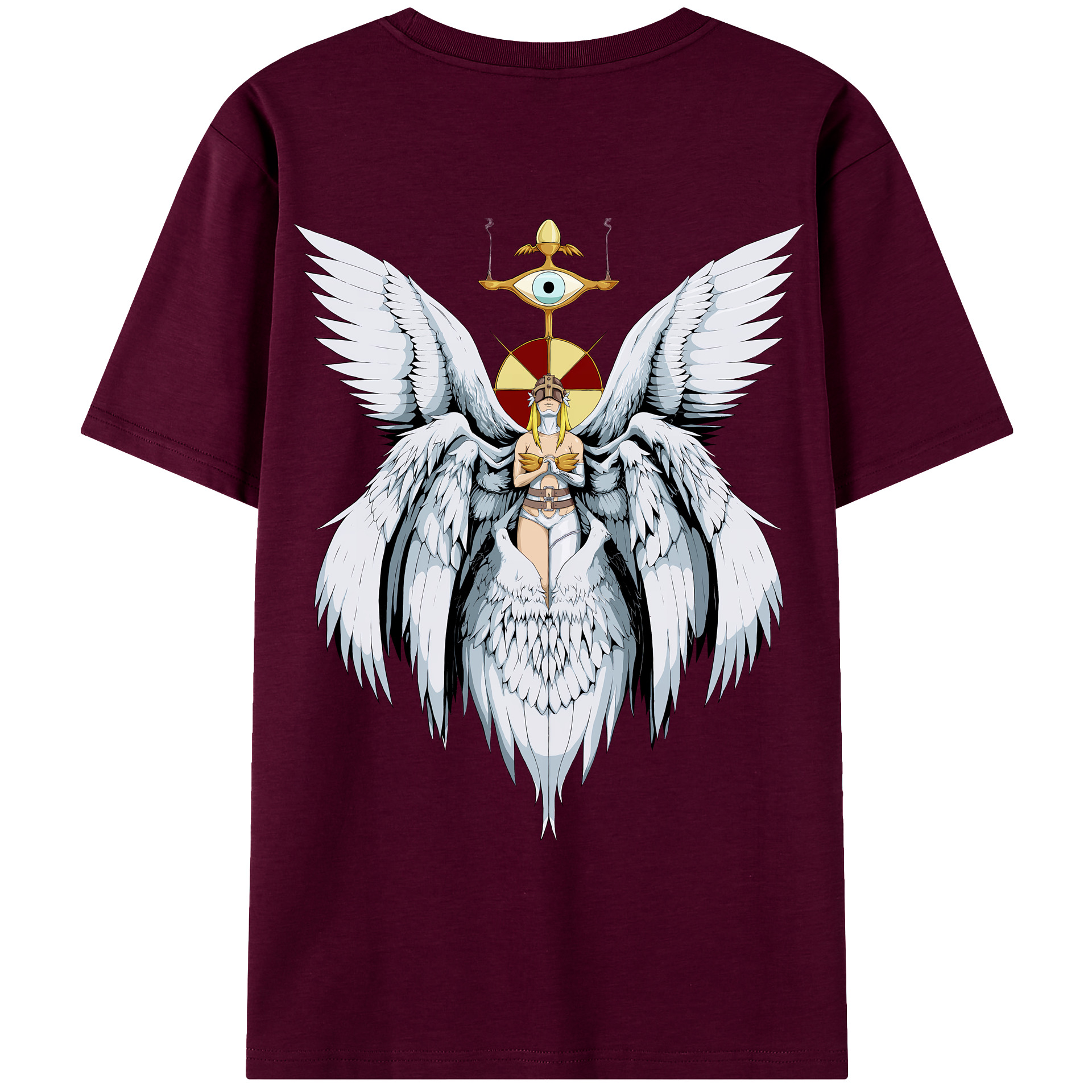 （画像用） Digimon デジタルモンスター/デジモン レディース半袖Tシャツ(バックプリント)